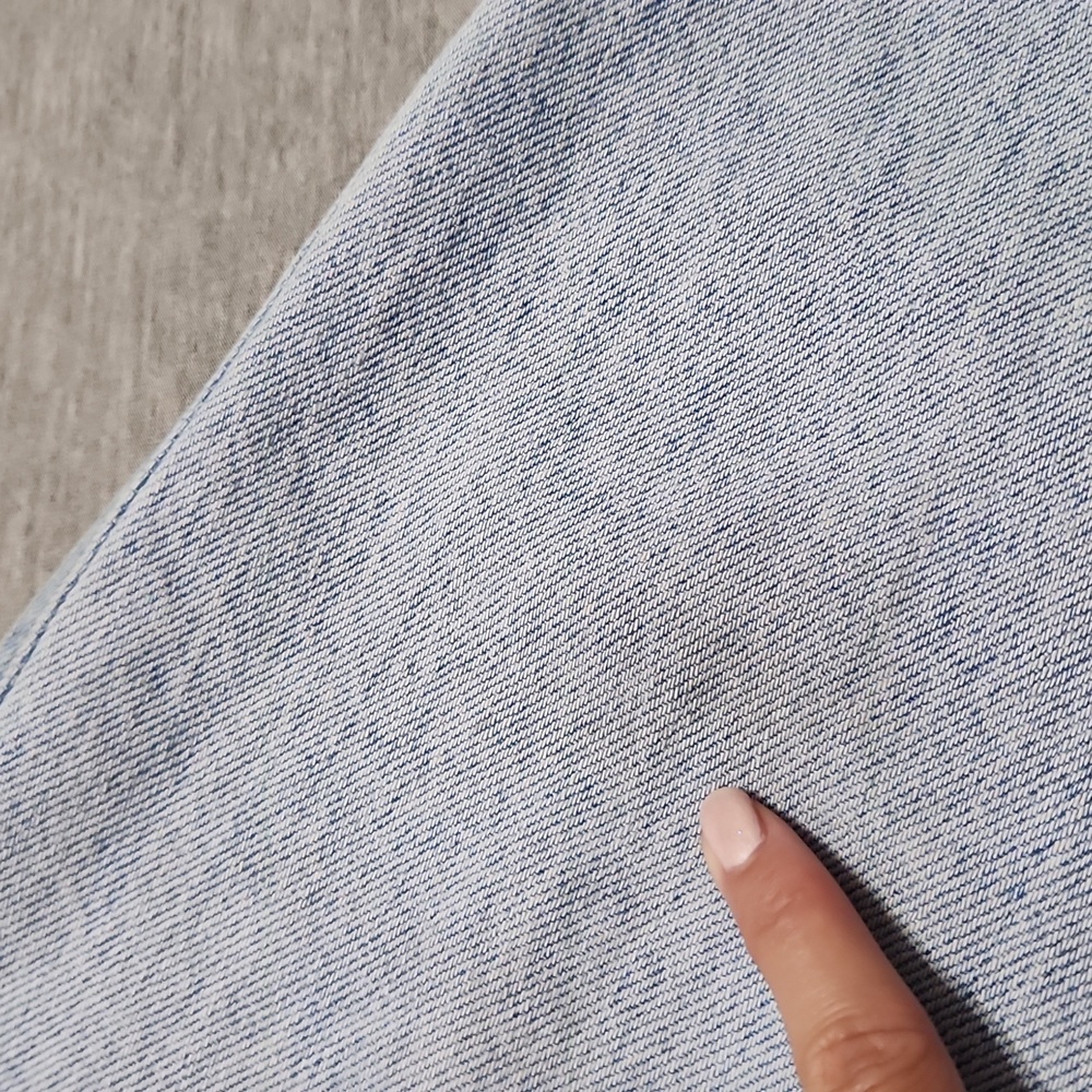 Vintage Brittania Light Wash Denim High Rise Tapered Leg Baggy "Mom" Jeans - Picture 16 of 17